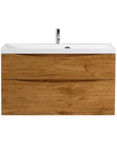 Тумба под раковину BelBagno Marino 90 MARINO-900-2C-SO-RN-P подвесная Rovere Nature