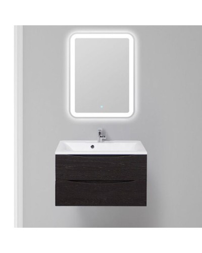 Тумба под раковину BelBagno Marino 80 MARINO-800-2C-SO-RCA-P подвесная Rovere Cioccolato Amaro