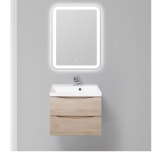 Тумба под раковину BelBagno Marino 60 MARINO-600-2C-SO-RG-P подвесная Rovere Grigio