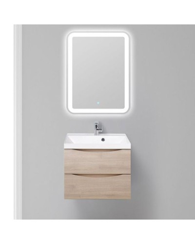 Тумба под раковину BelBagno Marino 60 MARINO-600-2C-SO-RG-P подвесная Rovere Grigio