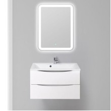 Тумба под раковину BelBagno Marino 80 MARINO-800-2C-SO-BL-P подвесная Bianco Lucido