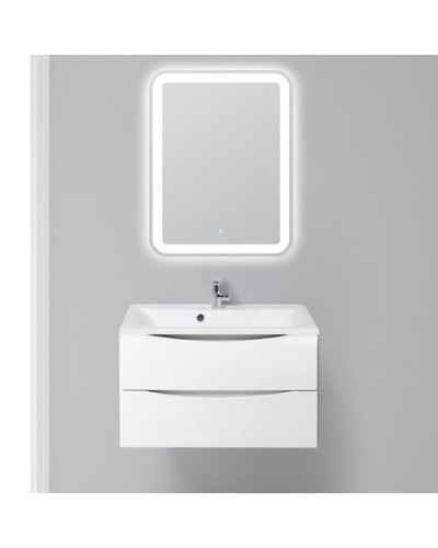 Тумба под раковину BelBagno Marino 80 MARINO-800-2C-SO-BL-P подвесная Bianco Lucido