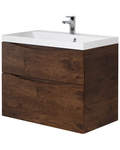 Тумба под раковину BelBagno Marino 60 MARINO-600-2C-SO-RW-P подвесная Rovere Moro