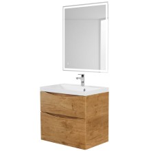 Тумба под раковину BelBagno Marino 60 MARINO-600-2C-SO-RN-P подвесная Rovere Nature