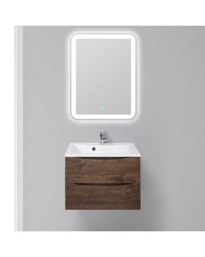 Тумба под раковину BelBagno Marino 65 MARINO-650-2C-SO-RW-P подвесная Rovere Moro