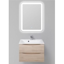 Тумба под раковину BelBagno Marino 70 MARINO-700-2C-SO-RG-P подвесная Rovere Grigio