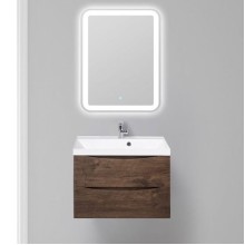 Тумба под раковину BelBagno Marino 70 MARINO-700-2C-SO-RW-P подвесная Rovere Moro