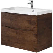 Тумба под раковину BelBagno Marino 70 MARINO-700-2C-SO-RW-P подвесная Rovere Moro