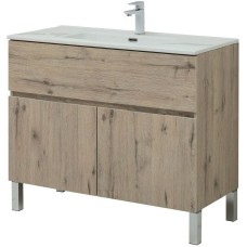 Тумба под раковину Aquanet Алвита New 100 277557 Дуб Веллингтон