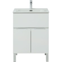 Тумба под раковину Aquanet Алвита New 60 277546 Белая матовая