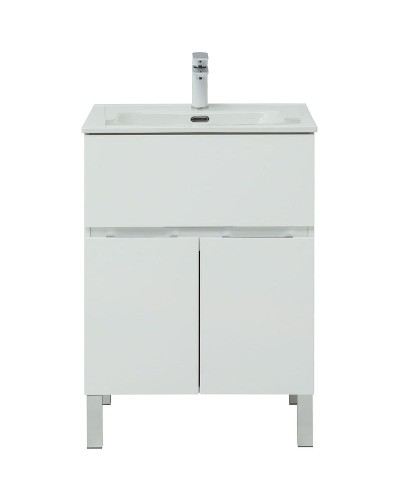 Тумба под раковину Aquanet Алвита New 60 277546 Белая матовая