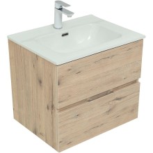 Тумба под раковину Aquanet Алвита New 60 277513 подвесная Дуб Веллингтон