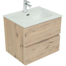 Тумба под раковину Aquanet Алвита New 60 277513 подвесная Дуб Веллингтон