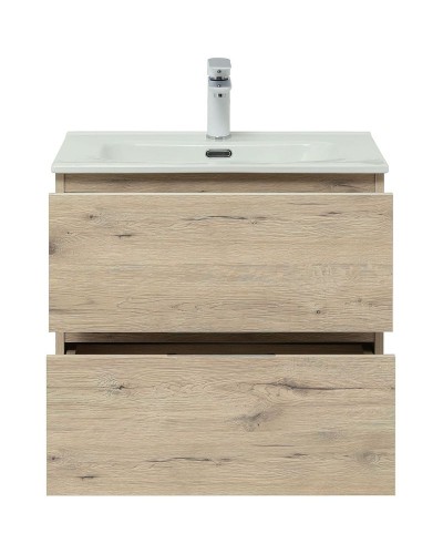 Тумба под раковину Aquanet Алвита New 60 277513 подвесная Дуб Веллингтон