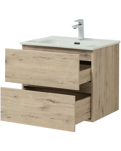 Тумба под раковину Aquanet Алвита New 60 277513 подвесная Дуб Веллингтон