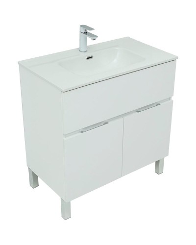 Тумба под раковину Aquanet Алвита New 80 277550 Белая матовая