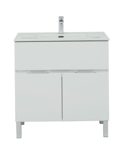 Тумба под раковину Aquanet Алвита New 80 277550 Белая матовая