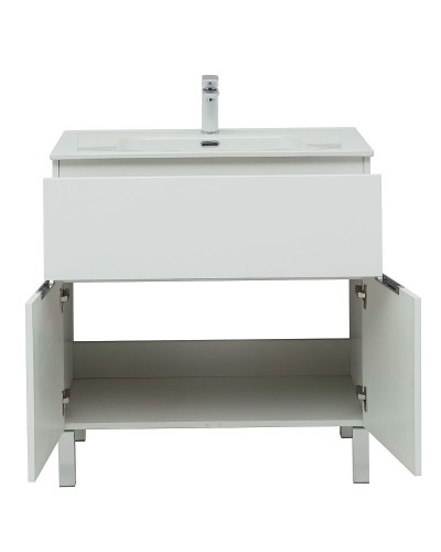 Тумба под раковину Aquanet Алвита New 80 277550 Белая матовая