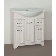 Тумба под раковину Style Line Олеандр 2 Люкс 75 ЛС-00000200 Рельеф пастель