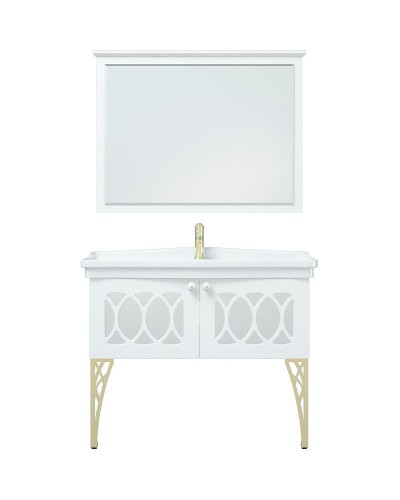 Тумба под раковину Corozo Таормина 85 SD-00000646 Белая