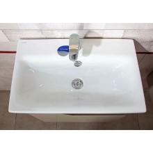 Тумба под раковину Бриклаер Брайтон 60 4627125415791 подвесная Глиняный Серый