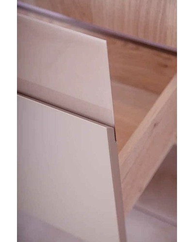 Тумба под раковину Бриклаер Брайтон 80 4627125415838 подвесная Глиняный Серый