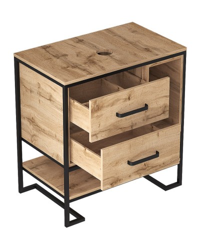 Тумба под раковину 1MarKa Grunge Loft 80Н Ц0000005442 Дуб Вотан