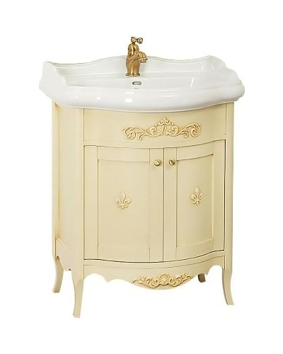 Тумба под раковину Migliore Bella 64 25911 Бежевая