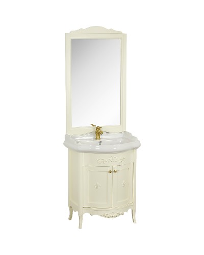 Тумба под раковину Migliore Bella 64 25910 Слоновая кость