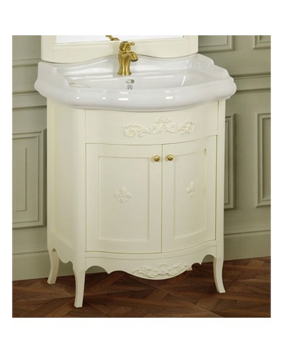 Тумба под раковину Migliore Bella 64 25910 Слоновая кость