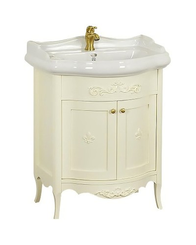 Тумба под раковину Migliore Bella 64 25910 Слоновая кость