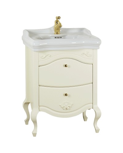 Тумба под раковину Migliore Impero 60 25969 Слоновая кость