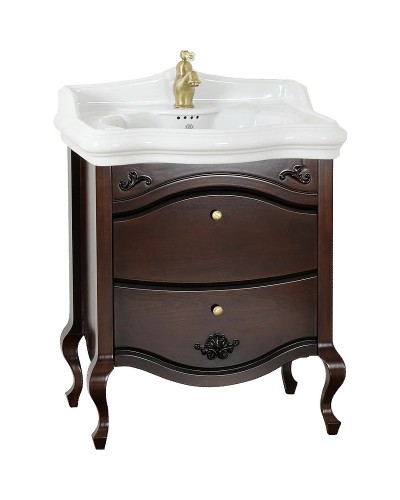 Тумба под раковину Migliore Impero 70 25979 Орех