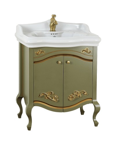 Тумба под раковину Migliore Impero 70 25976 Оливковая