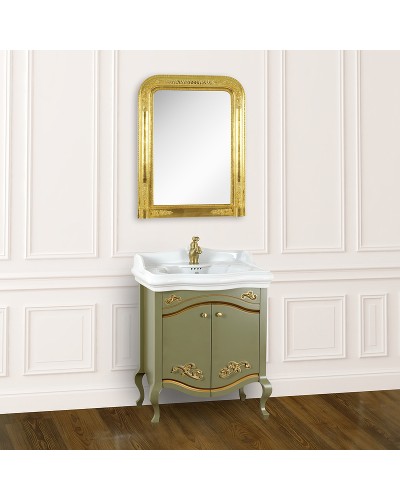Тумба под раковину Migliore Impero 70 25976 Оливковая
