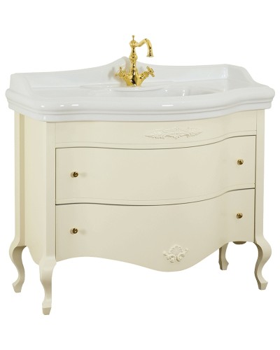 Тумба под раковину Migliore Impero 110 25961 Слоновая кость