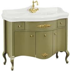Тумба под раковину Migliore Impero 110 25958 Оливковая