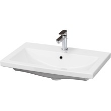 Тумба с раковиной Comforty Никосия 70П 00-00008855 подвесная Дуб темный