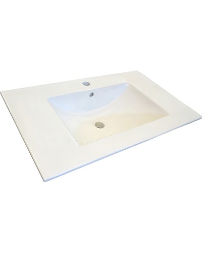 Тумба с раковиной Comforty Бонн 75 00-00008475 подвесная Дуб дымчатый