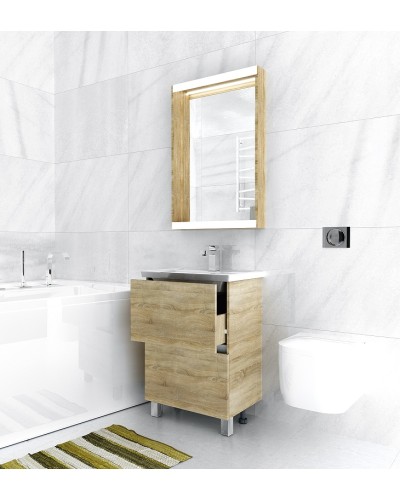 Тумба под раковину 1MarKa Aris 70 У76061 Дуб сонома