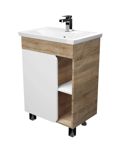 Тумба под раковину 1MarKa Nuvo 70 У76063 Дуб сонома