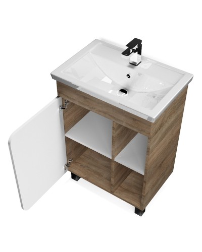 Тумба под раковину 1MarKa Nuvo 70 У76063 Дуб сонома