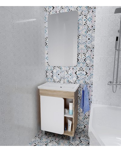 Тумба под раковину 1MarKa Nuvo 70 У76063 Дуб сонома