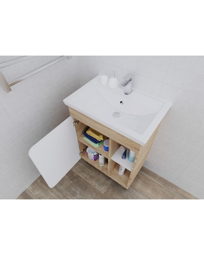 Тумба под раковину 1MarKa Nuvo 70 У76063 Дуб сонома