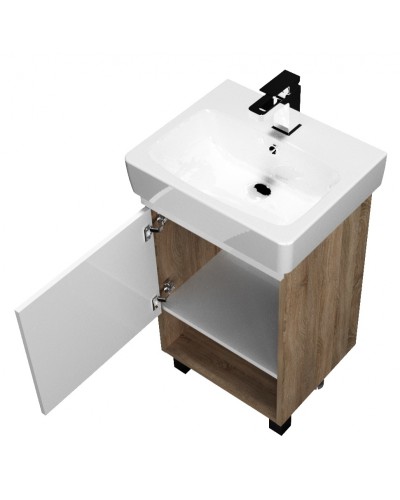 Тумба под раковину 1MarKa Tera 60 У76065 Дуб Сонома