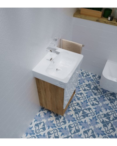 Тумба под раковину 1MarKa Tera 60 У76065 Дуб Сонома