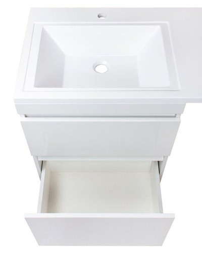 Тумба под раковину Style Line Даллас Люкс Plus 120 СС-00002338 Белая