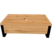 Тумба под раковину 1MarKa Grunge Loft 70П Ц0000015940 подвесная Дуб Вотан