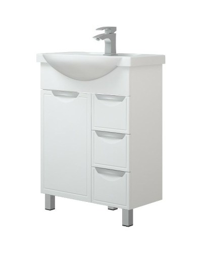 Тумба под раковину Corozo Монро 65 Z3 SD-00000993 Белая