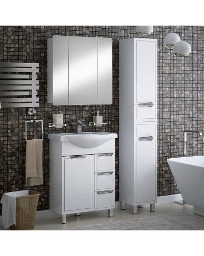 Тумба под раковину Corozo Монро 65 Z3 SD-00000993 Белая